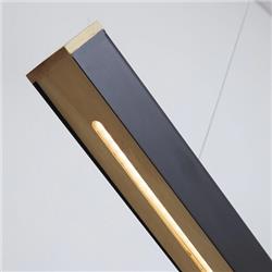 COLGANTE BUDIN ALUMINIO NEGRO MADERA GUATAMBU 15W 3000/3500K 1350LM 150CM 