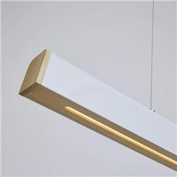 COLGANTE BUDIN ALUMINIO BLANCO Y MADERA GUATAMBU 15W 3000/3500K 1350LM 150CM 