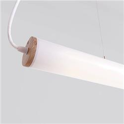 COLGANTE RIELA TRANSLUCIDO 120CM CON MADERA PETIRIBI