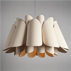 COLGANTE FEDERICA 68CM DIAMETRO X 37CM ALTO E27 (WOODS)