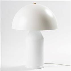 LAMPARA DE MESA HONGO BLANCO E27