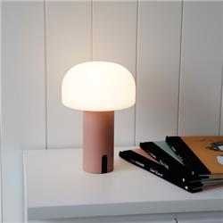 LAMPARA DE MESA OSLO ROSA