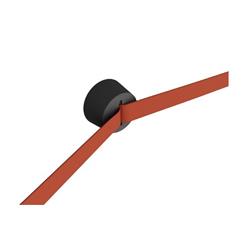 ACCESORIO TAPE AJUSTE DOBLE NEGRO IP20