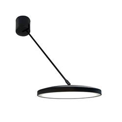 PLAFON IRIS ARTICULADO LED NEGRO CON MOVIMIENTO
