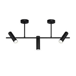 COLGANTE LIKE 3L ALUMINIO NEGRO 3L GU10