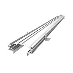 PERFIL DE EMBUTIR ABO BI BL CRI90 2x14W 3000K 4800LM IP20 24V