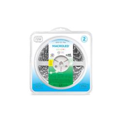 ROLLO 5MT CINTA LED 5050 12V 14.4W VERDE IP66