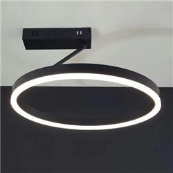 COLGANTE LED CROWN NEGRO 36W BLANCO DINAMICO 220V
