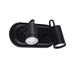 APLIQUE TILCARA BLANCO 2LUCES MOVIL BASE OVAL GU10