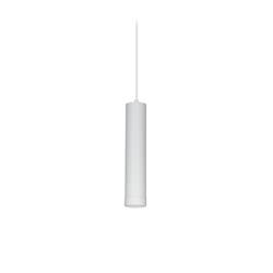 COLGANTE TUBO ECO CANALS BLANCO 1LUZ GU10