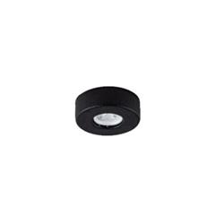 SEMI EMBUTIDO ECO VEDIA REDONDO NEGRO FIJO 1L GU10