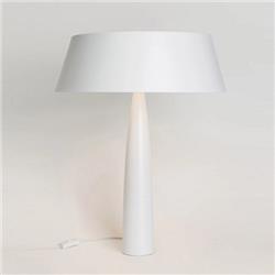 LAMPARA DE MESA MALVA BLANCA E27