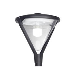 CABEZAL 8010 ALUMINIO NEGRO SIN LOUVER E27/E40 IP44 