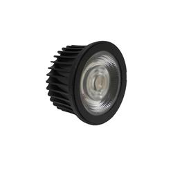 MODULO DAZZLE LED COB ALUMINIO NEGRO 24º 30W 2700K 3700LM IP40