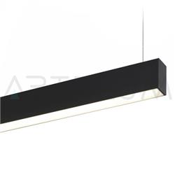 APLIQUE MINILINE LED NEGRO 6W 3000K 800LM IP54