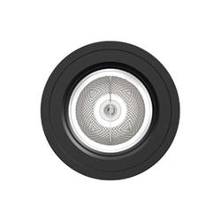 EMBUTIDO ASTER 2.0 R NEGRO GIRO 360° BASCULANTE 20° 1 LUZ AR111 IP20