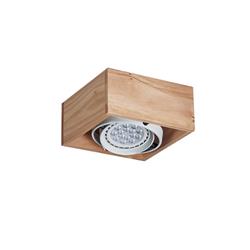 PLAFON MADERA INTERIOR METAL BLANCO 1L MOVIL AR111