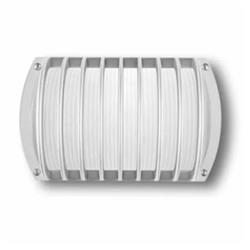 TORTUGA NOVA R BLANCA CON REJA 1 LUZ E27 IP54