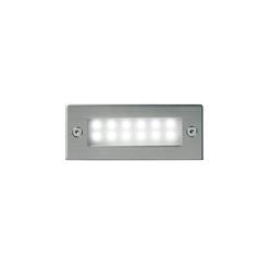 EMBUTIDO PARED HERA NIQUEL 12 PUNTOS 1W 6400K 70LM IP65