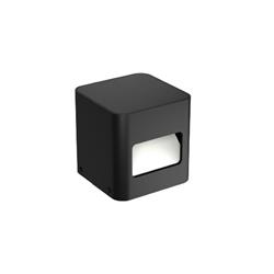 FAROLA OBA SMALL UNIDIRECCIONAL ALUMINIO NEGRO 11W 2700K 170,5LM IP65