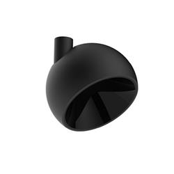 CABEZAL BOMBU NEGRO 9W 2700K 678LM IP20