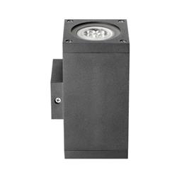 APLIQUE KALU-C 2.0 BIDIRECCIONAL BLANCO 2 LUCES GU10 IP65