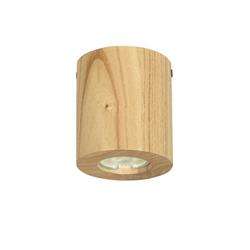 PLAFON GU10 EN MADERA PARAISO