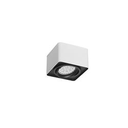 PLAFON VANCOUVER-1 CUADRADO CARDANICO BLANCO 1LUZ AR111
