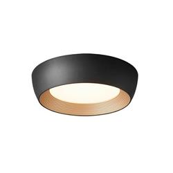 PLAFON BOQUERO-S NEGRO DIM 16W 3000K