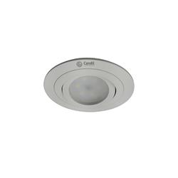 EMBUTIDO FIDEL REDONDO ORIENTABLE ALUMINIO BLANCO GU10