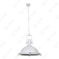 COLGANTE SOVIET II CHAPA BLANCO E27 IP20 220V