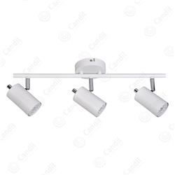 APLIQUE MEMO CHAPA BLANCO 3LUCES GU10 IP20 220V