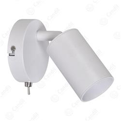 APLIQUE POLA CHAPA BLANCO 1LUZ GU10 IP20 220V