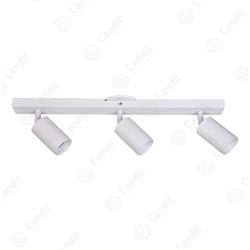 APLIQUE POLA CHAPA BLANCO 3LUCES GU10 IP20 220V