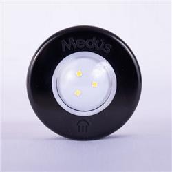 EMBUTIDO SUBACUATICO MINI NEGRO 3W 2700K 12V IP68 6,8CM DE DIAMETRO