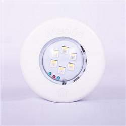 EMBUTIDO SUBACUATICO MINI BLANCO 3W 2700K 12V IP68 6,8CM DE DIAMETRO