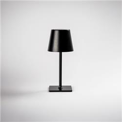 LAMPARA DE MESA TRINI NEGRO LED 3 TONALIDADES INALAMBRICA