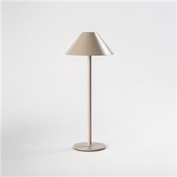 LAMPARA DE MESA LUPE GREIGE LED 3 TONALIDADES INALAMBRICA