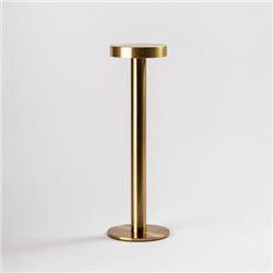 LAMPARA DE MESA FINI DORADA LED 2 TONALIDADES INALAMBRICA