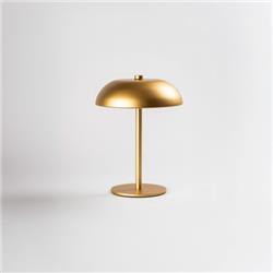 LAMPARA DE MESA ROCHI DORADA LED 3 TONALIDADES INALAMBRICA