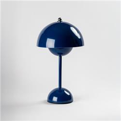 LAMPARA DE MESA LUIS AZUL LED 3 TONALIDADES INALAM