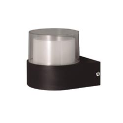 APLIQUE EXTERIOR UNIDIRECCIONAL NEGRO 5W 3000K IP65