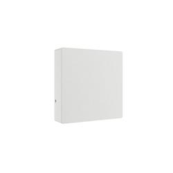 APLIQUE TAULO CUADRADO UNIDIRECCIONAL BLANCO 70º 4,5W 2700K 250LM IP65