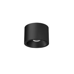 PLAFON TRIBO NEGRO 8W 2700K 430LM IP54 35º