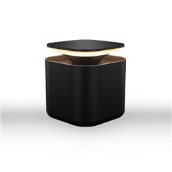 LAMPARA DE MESA ROCCO NEGRA 2W 2200/3000K 67LM IP54 349º