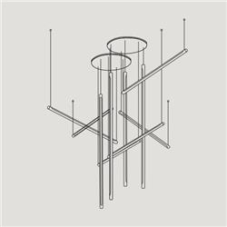 COLGANTE GALLERY COMBINADA X10 BRONCE 