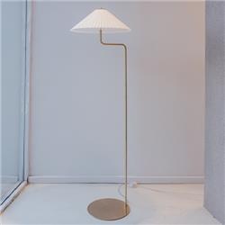 LAMPARA DE PIE VIBE BRONCE