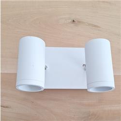 APLIQUE BLANCO 3009 CON BASE 2 LUCES GU10