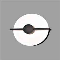 APLIQUE EIQUI 13W DIM TRIAC 38CM DE DIAMETRO X 11,7CM 