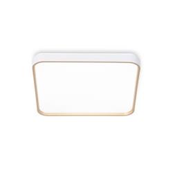 PLAFON MARCH BLANCO INTERIOR DORADO DIMERIZABLE 48W 